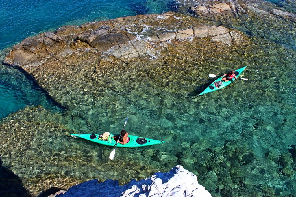 Giro dell'Isola d'Elba in kayak in 7 Tappe 15-21 luglio