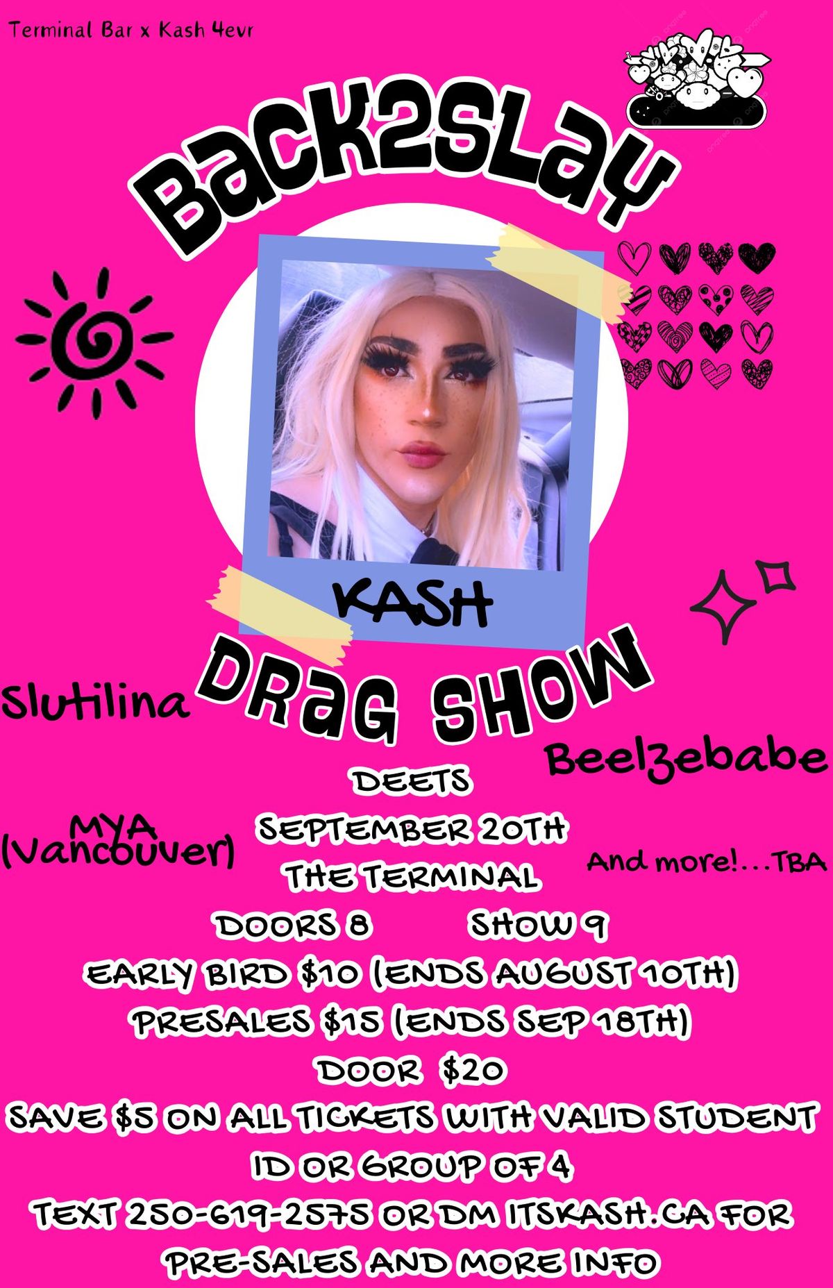 Back2Slay DragShow At Terminal Bar