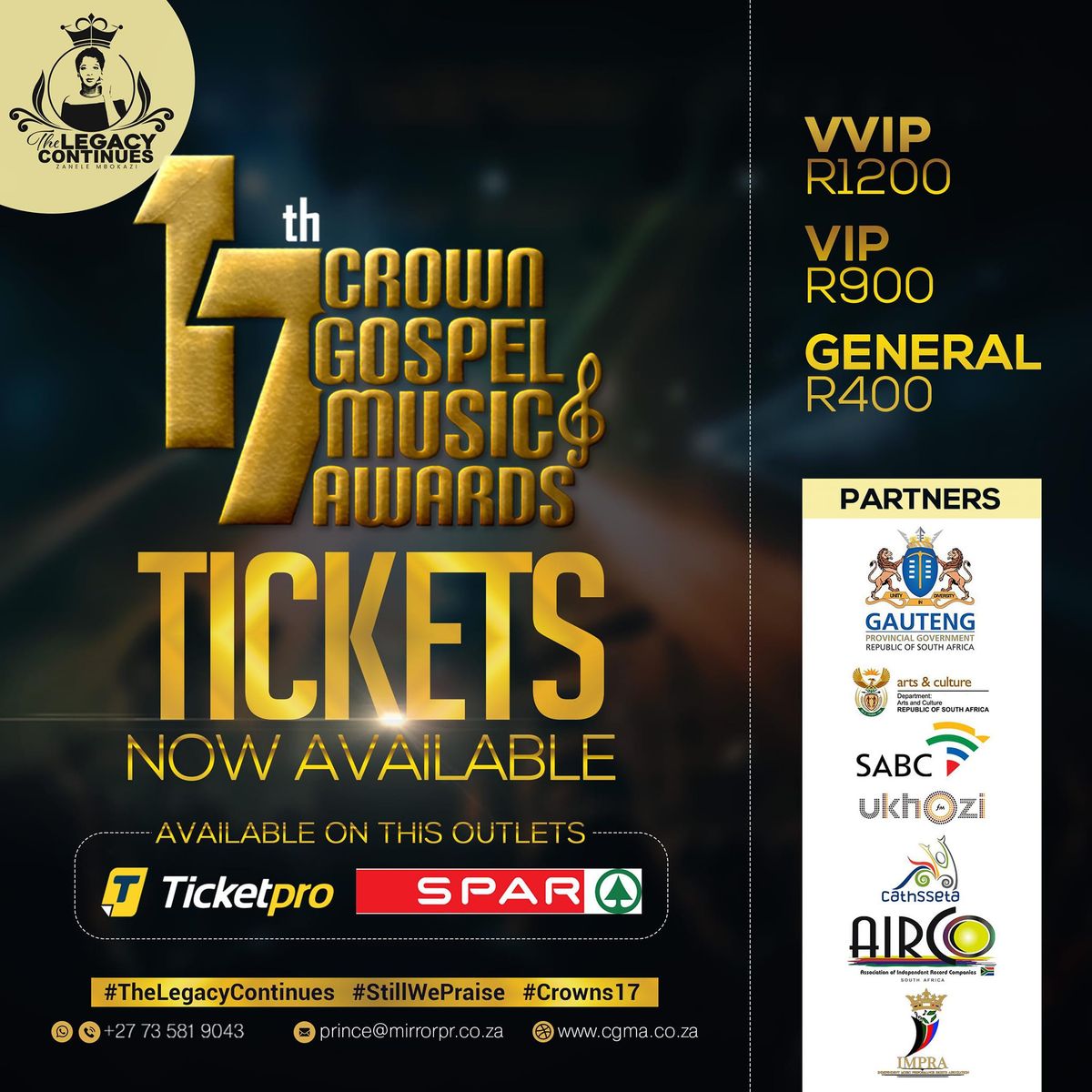 17th SABC Crown Gospel Music Awards