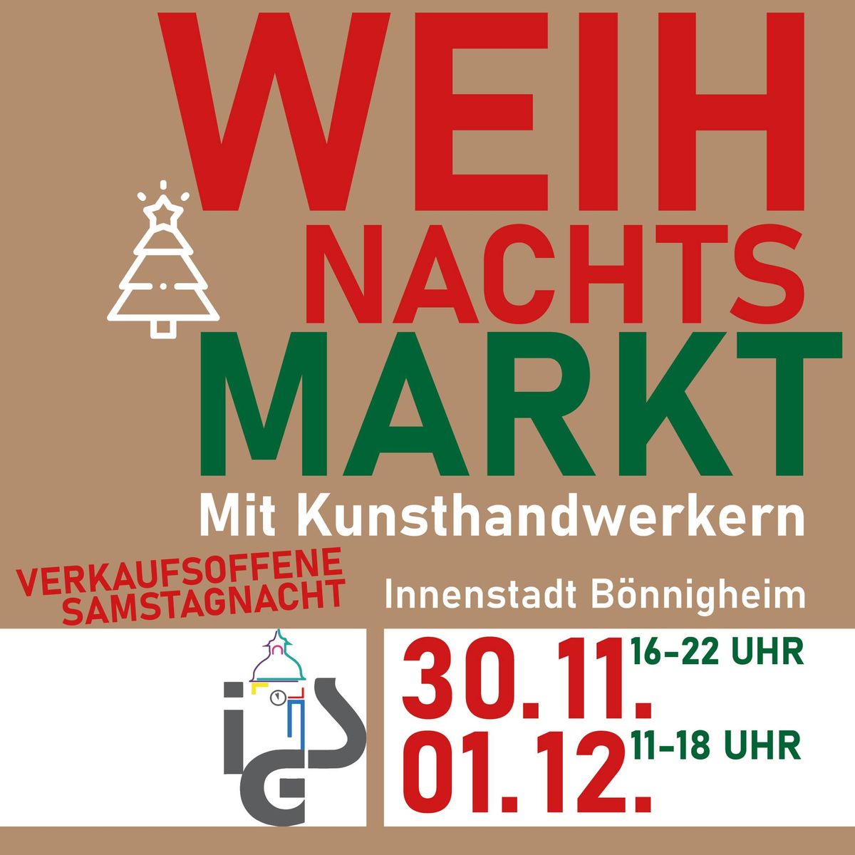 B\u00f6nnigheimer Weihnachtsmarkt mit Kunsthandwerkern