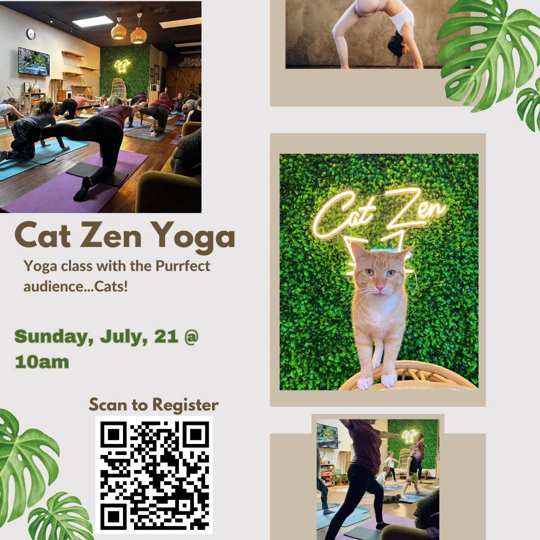 Yoga with Cats!