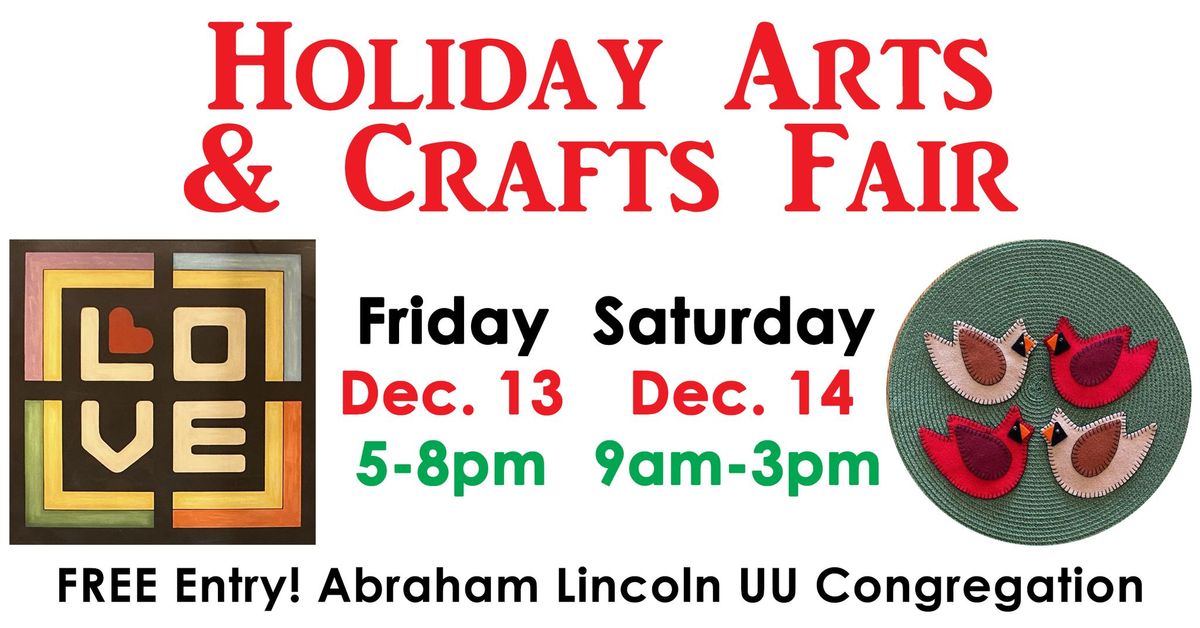 2024 Arts and Crafts Fair: Local Artists and Crafters!