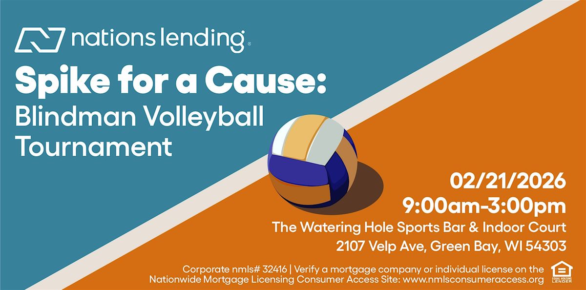 Spike for a Cause: Blindman Volleyball Tournament