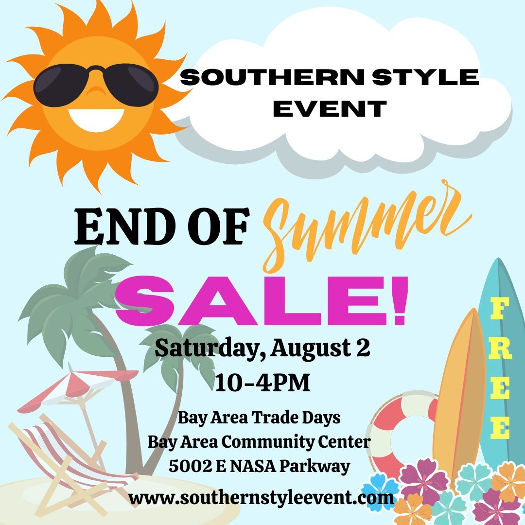 Southern Style Event End of Summer Sale