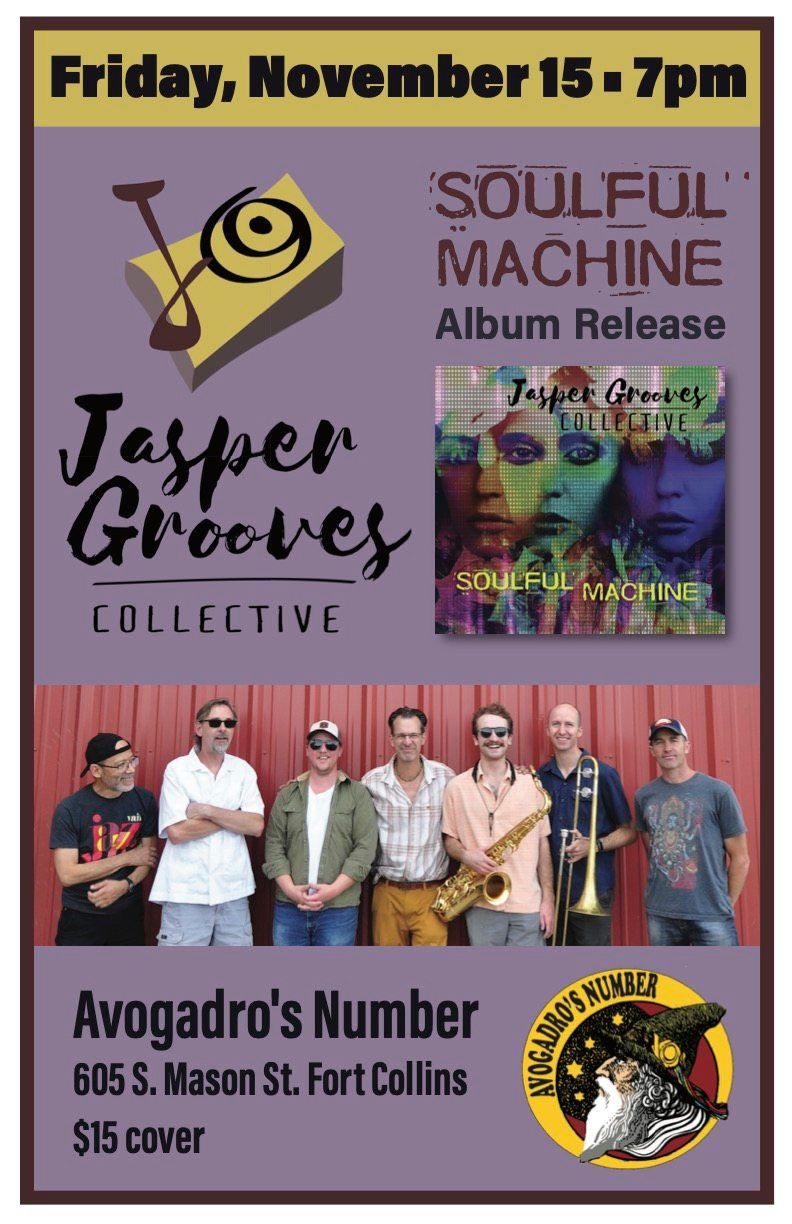 Jasper Grooves Collective: Soulful Machine Album Release Concert