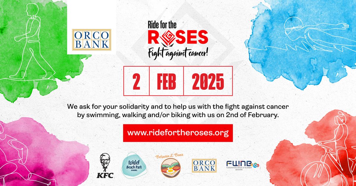 Ride Swim Walk For the Roses Bonaire 2025