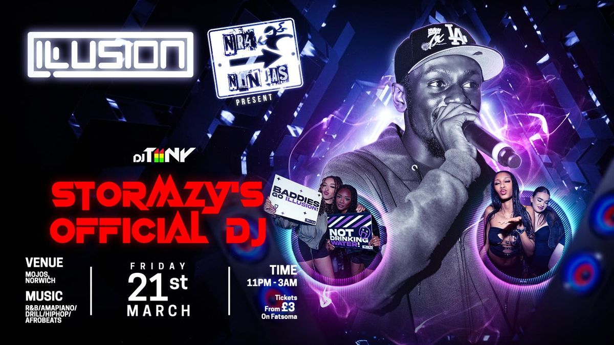 Illusion x NR4 Ninjas Present: DJ Tiiny, Stormzy's Official DJ.