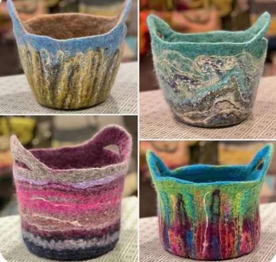 Wet Felting Vessel Class