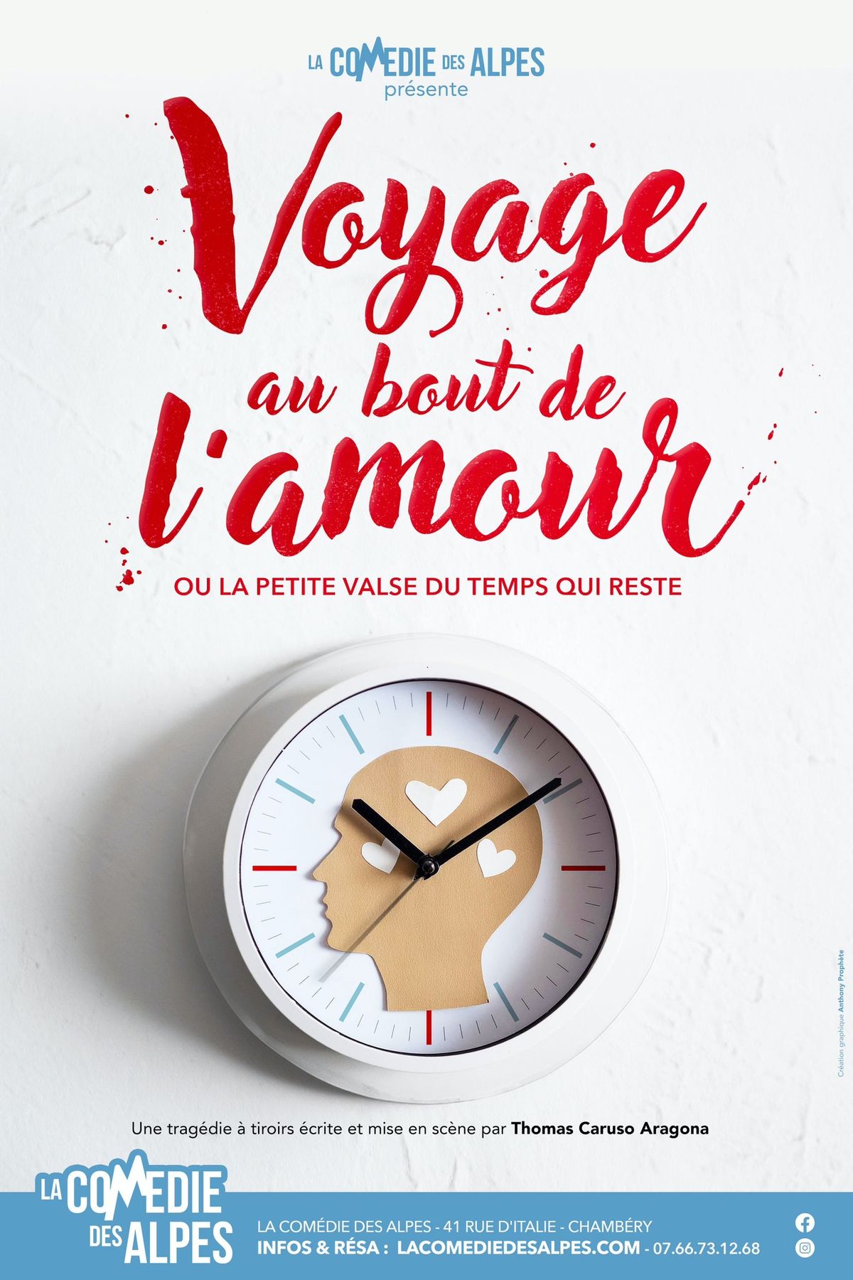 Voyage au bout de l'amour @ LA COM\u00c9DIE DES ALPES, Chamb\u00e9ry