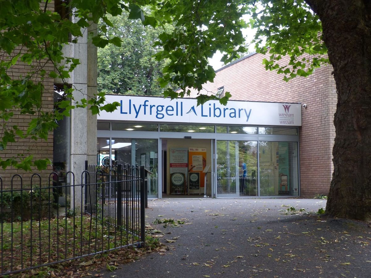 Talk and Book Signing at Wrexham Library 