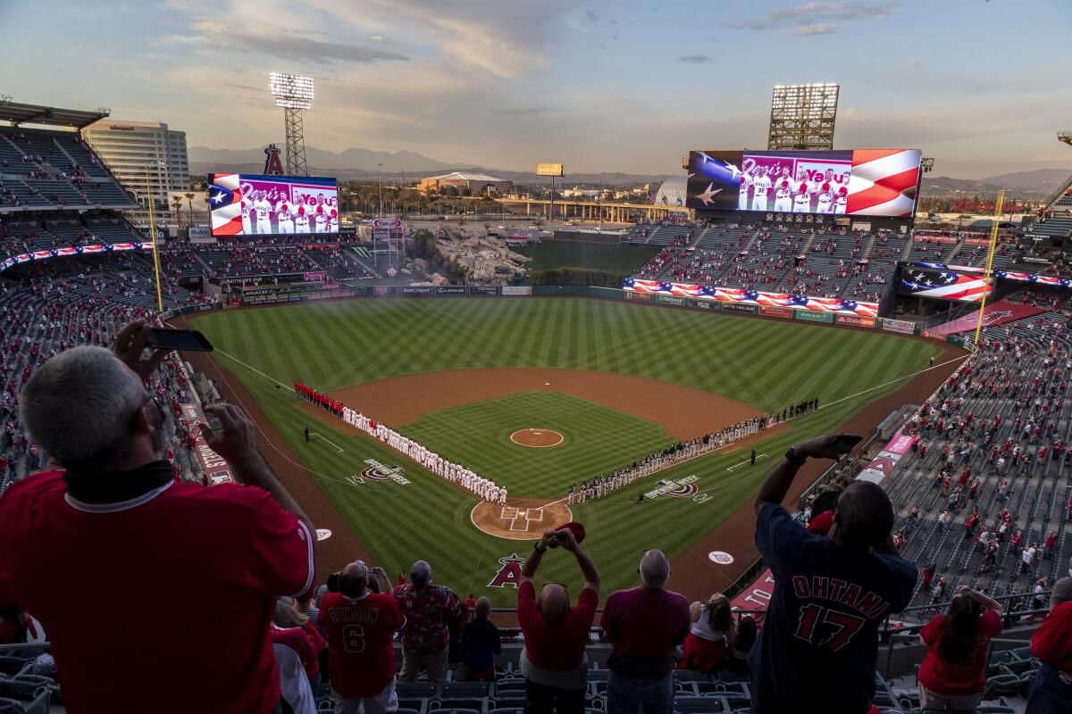 Los Angeles Angels at Chicago White Sox - Opening Day