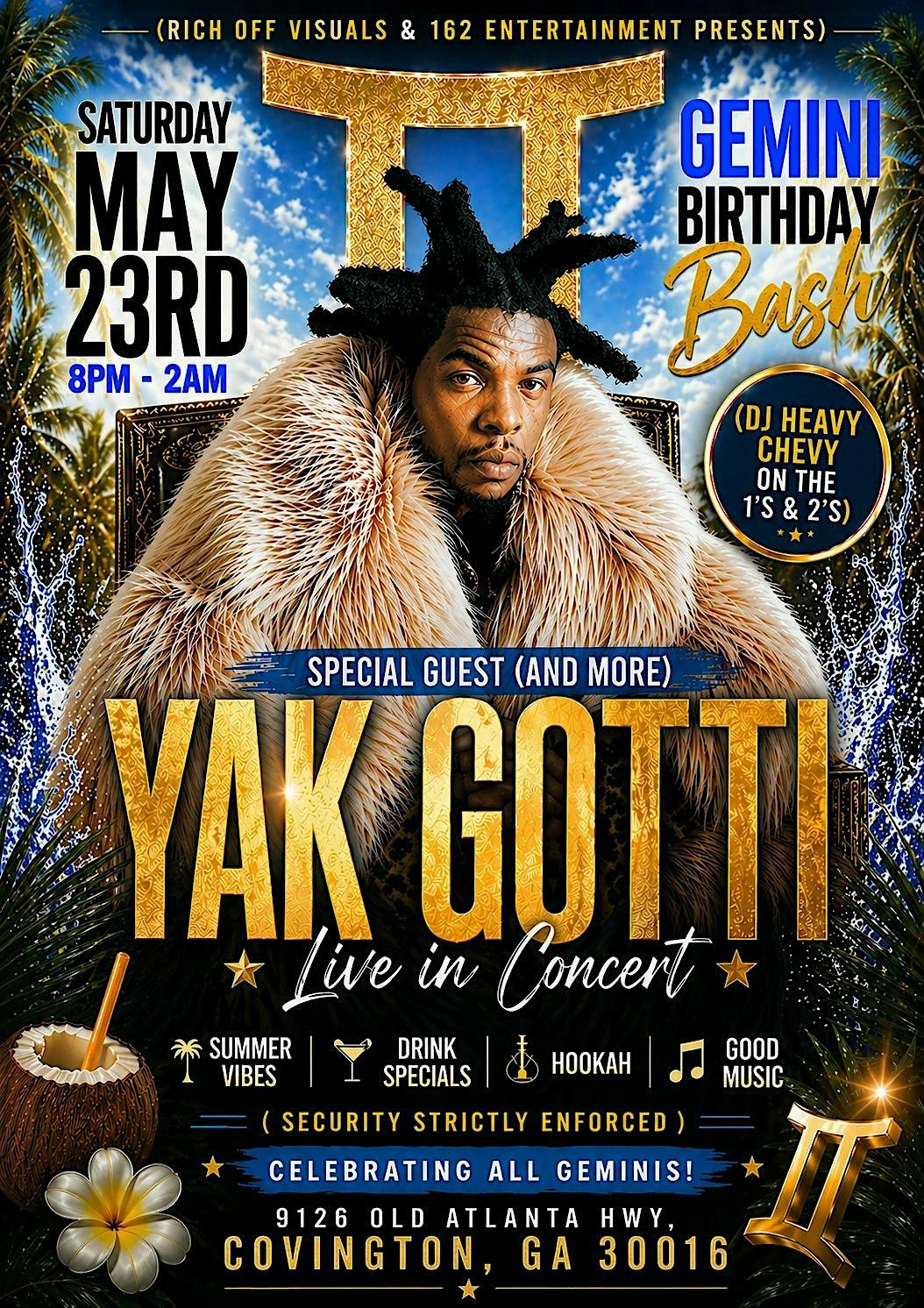 Yak Gotti- Live In Concert