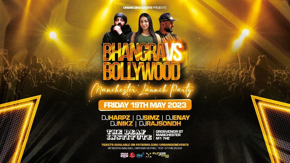 BHANGRA V BOLLYWOOD (MANCHESTER)