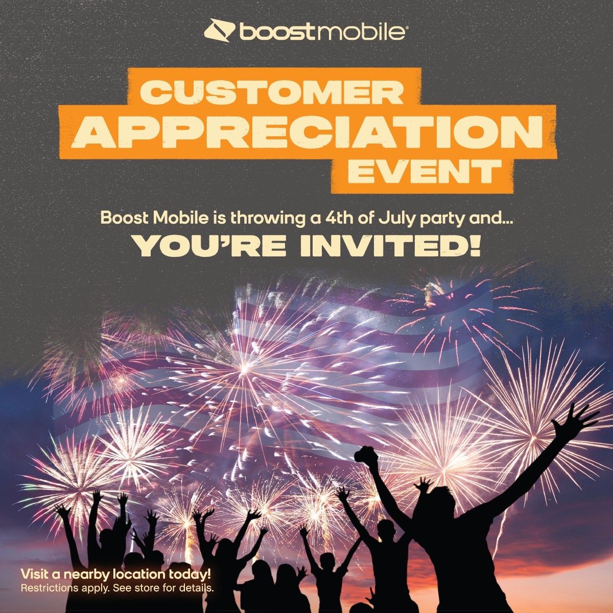 Independence Day Customer Appreciation