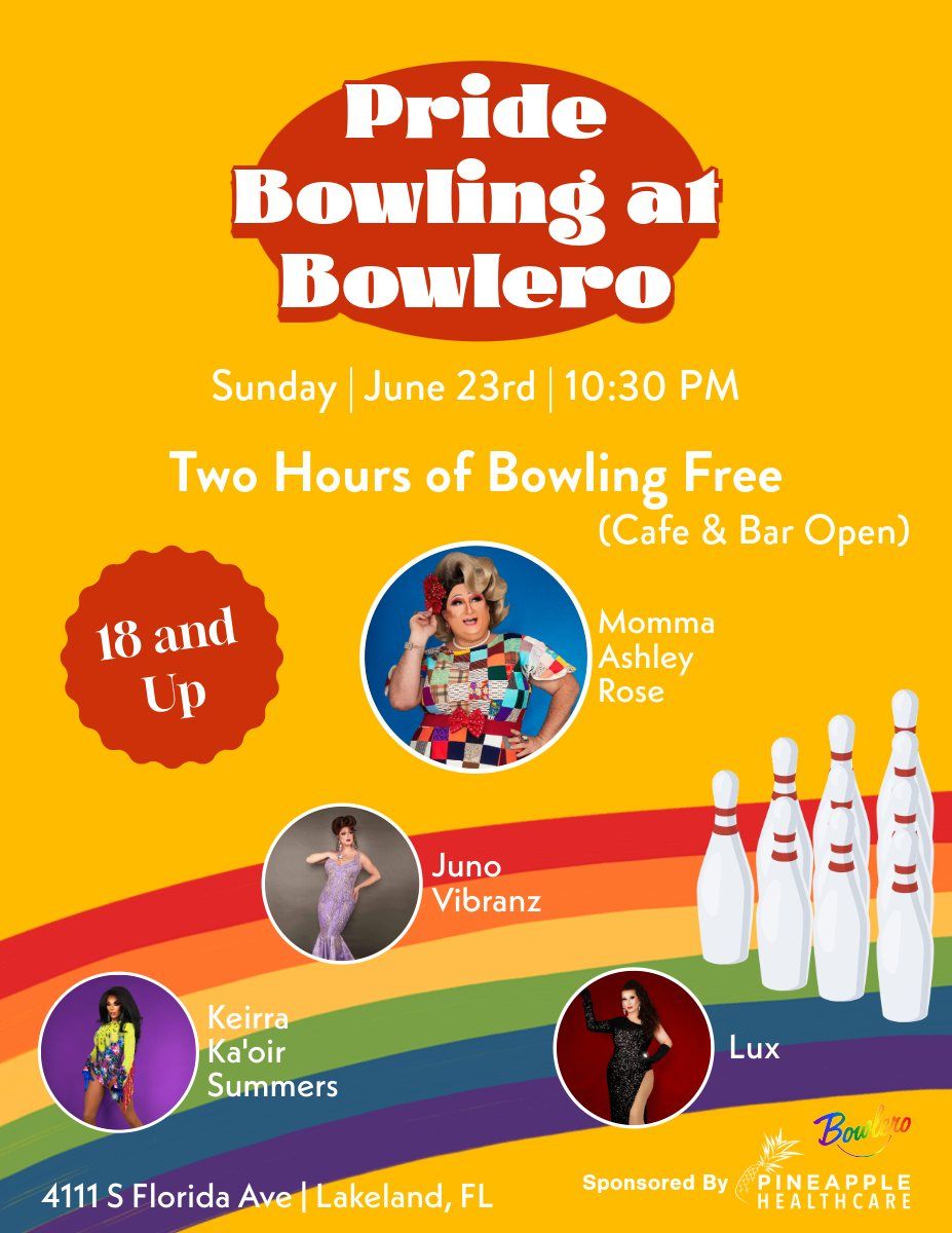 Pride Bowling at Bowlero