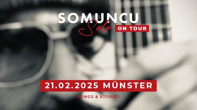 Serdar Somuncu - Songs & Stories - in M\u00fcnster - im B\u00fcrgerhaus Kinderhaus