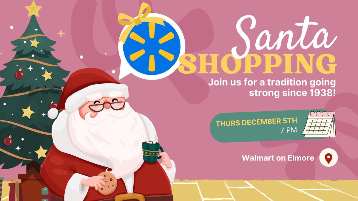 December Santa Shopping with the Jaycees