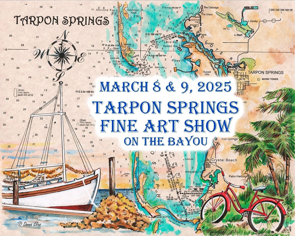 Tarpon Springs Fine Art Show with Donna Elias