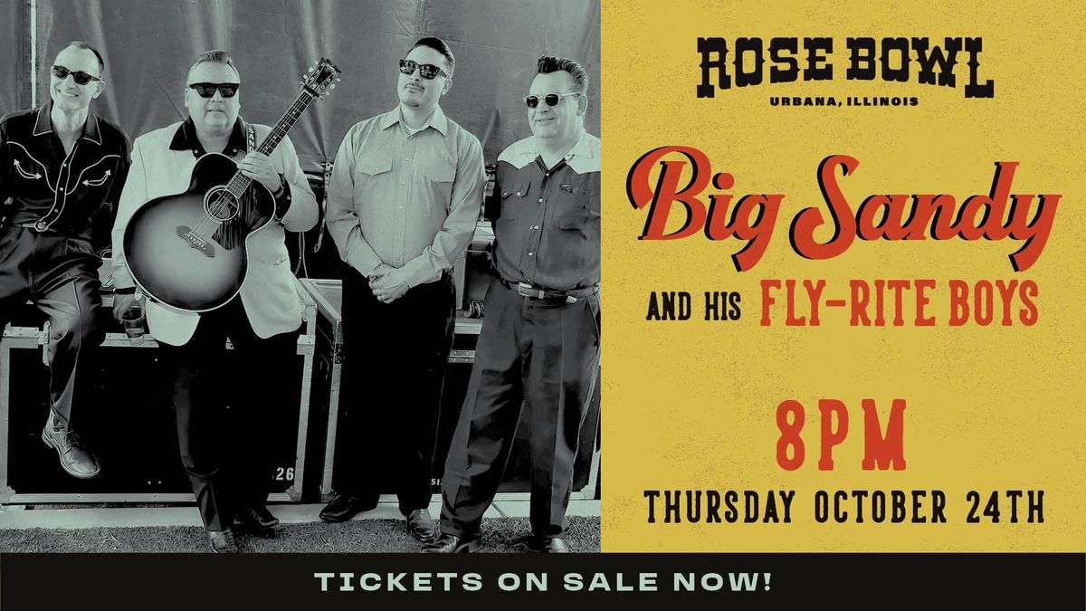 Big Sandy and His Fly Rite Boys live at the Rose Bowl Tavern