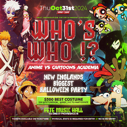 Who's Who!? - New Englands Biggest Halloween Party