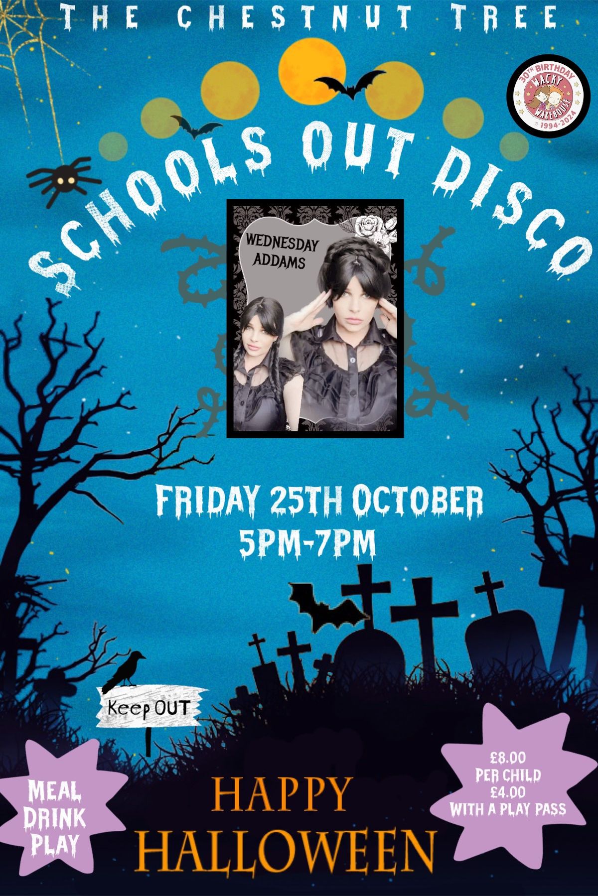 Wednesday schools out disco 