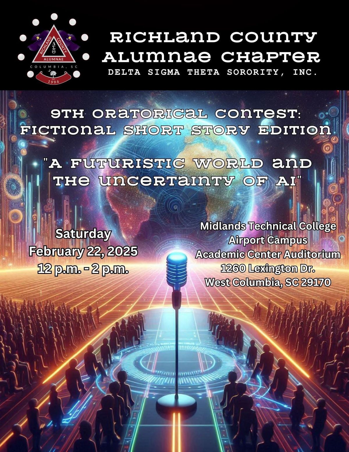 Richland County Alumnae Chapter 9th Oractorical Contest