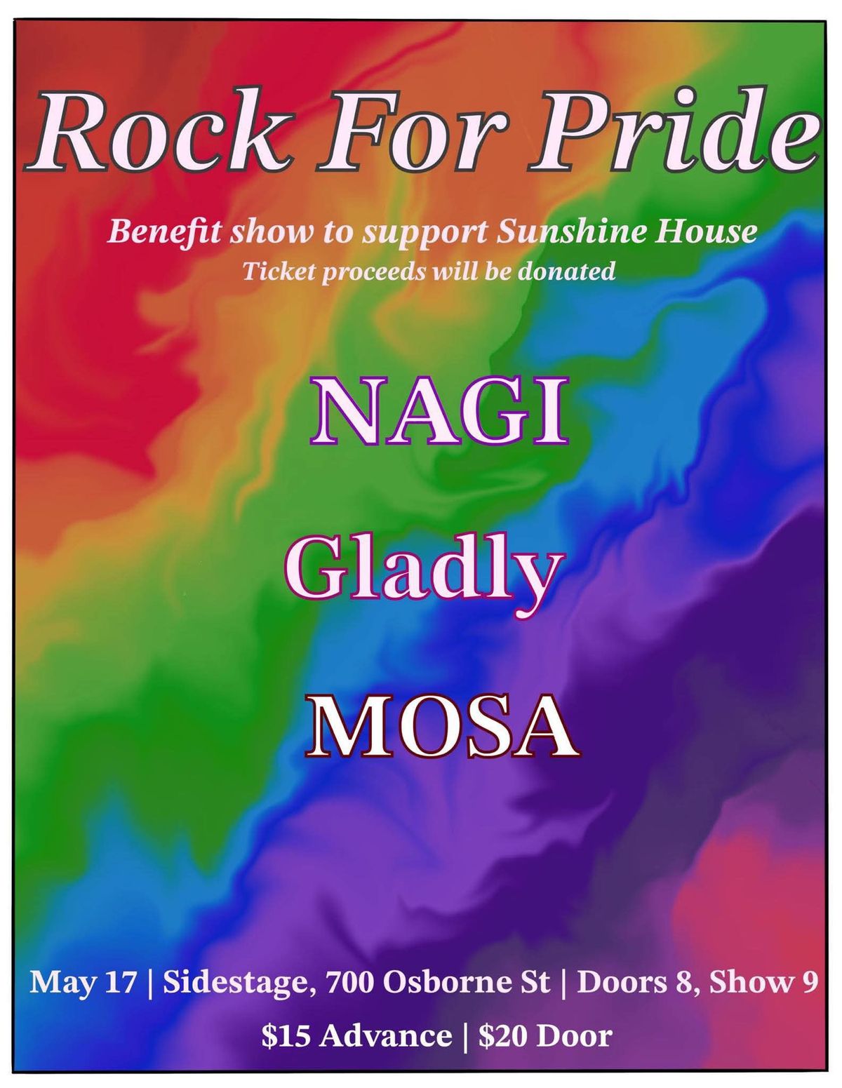 Rock for Pride \ud83e\udd18\ud83c\udff3\ufe0f\u200d\ud83c\udf08\ud83e\udd18NAGI - Gladly - MOSA