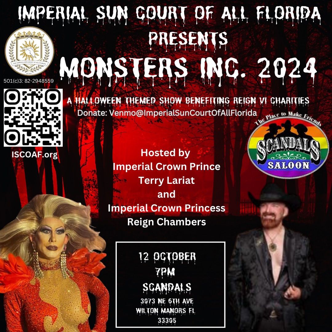 The Imperial Court Of All Florida Presents Monsters Inc 