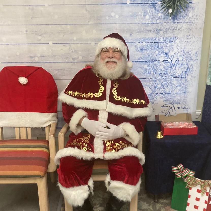 Santa's Visit with the Kids