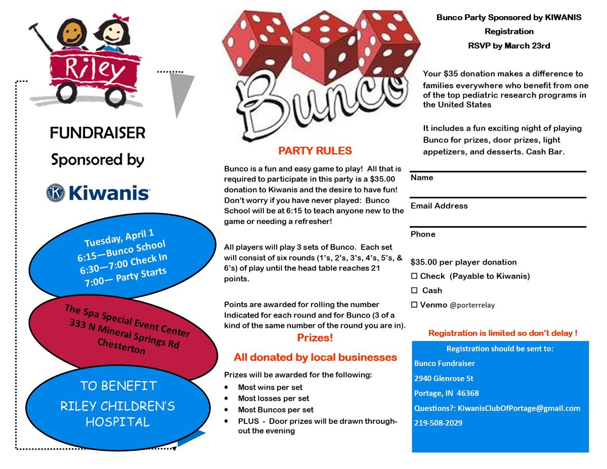 BUNCO PARTY