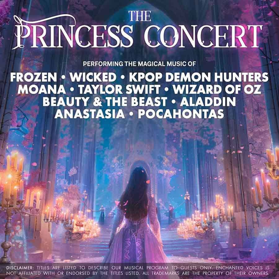 The Princess Concert at Savannah Civic Center - Johnny Mercer Theatre