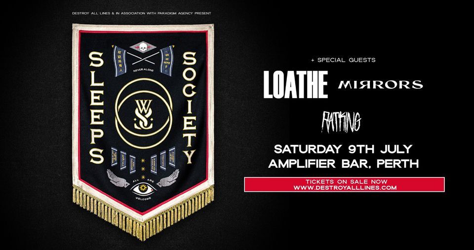 While She Sleeps w\/ Loathe Aus Tour 2022 | Perth *Sold Out*