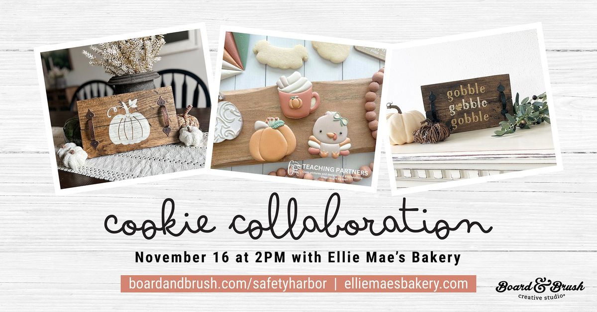 Cookie Decorating & Mini-Tray or Pedestal Workshop with Ellie Mae\u2019s Bakery