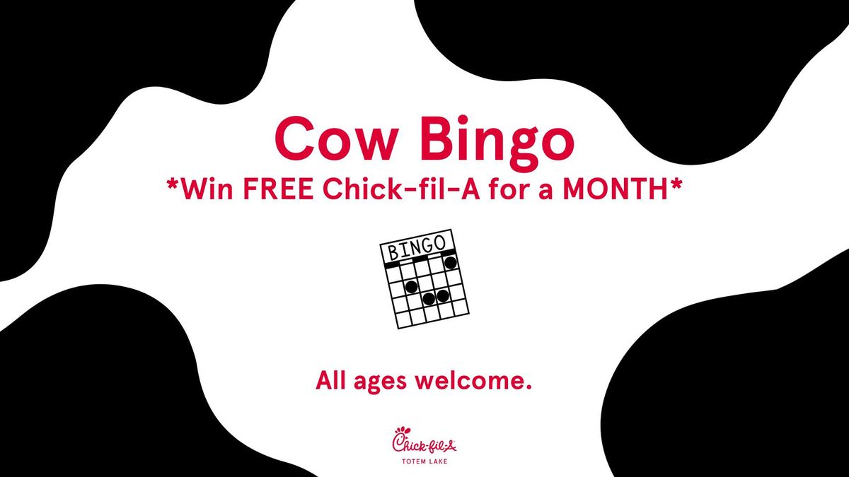 Cow Bingo at Chick-fil-A