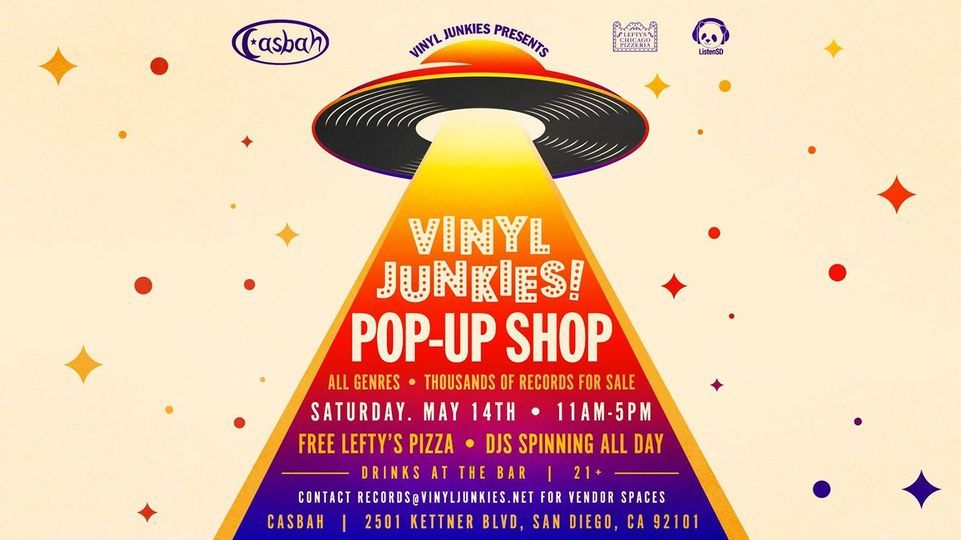 Vinyl Junkies Record Popup Shop