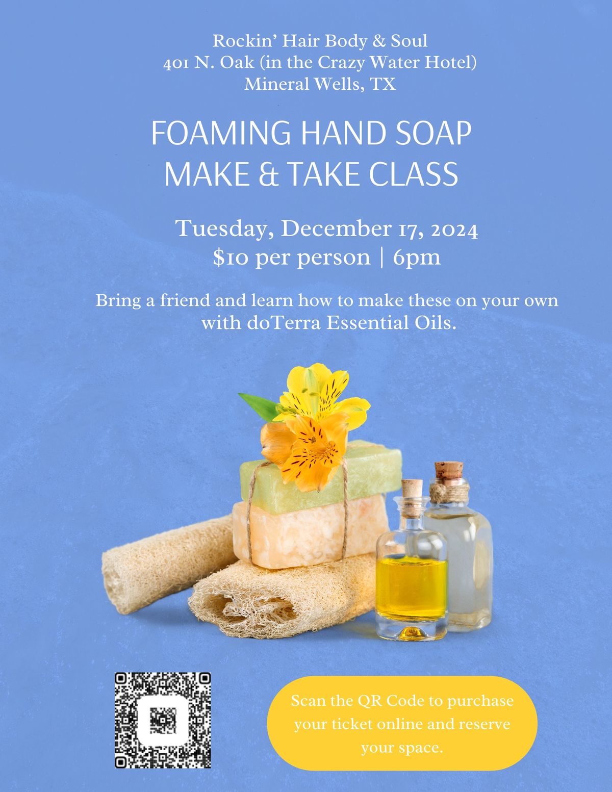 Foaming Hand Soap Make & Take Class