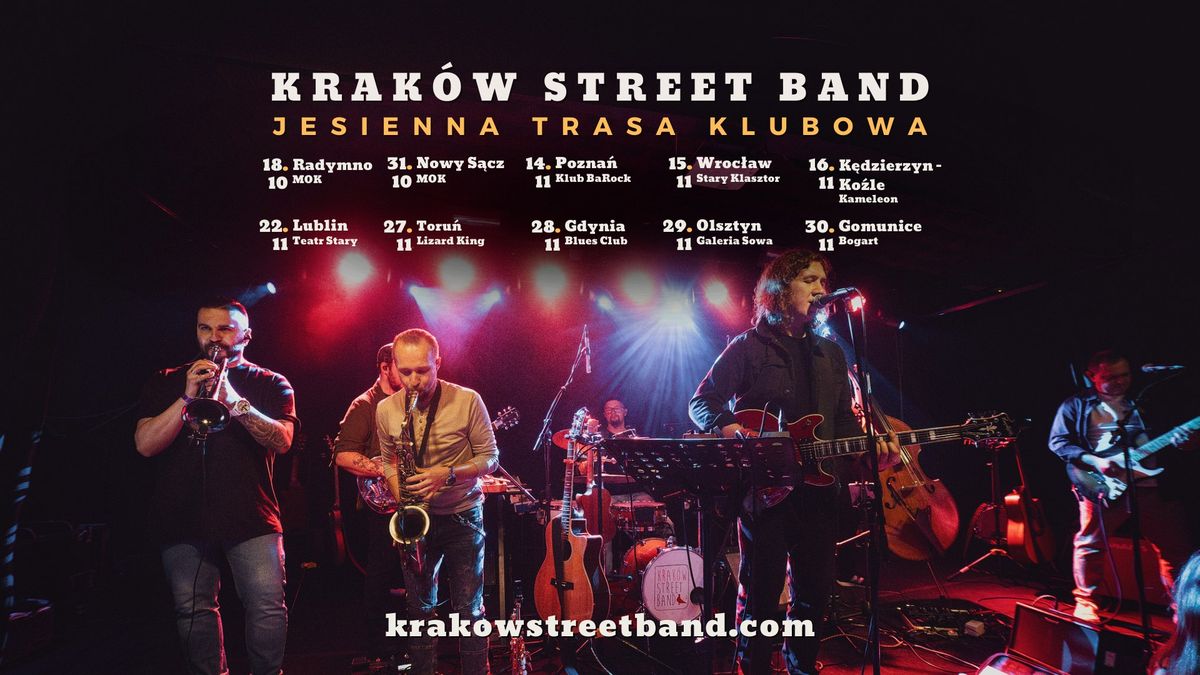 KRAK\u00d3W STREET BAND | LUBLIN - TEATR STARY | JESIENNA TRASA KLUBOWA