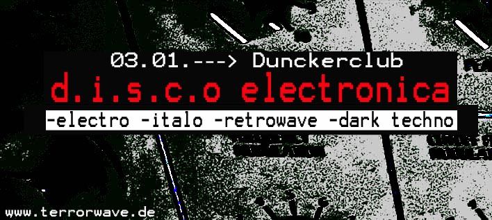 Disco Electronica \/ Elektronische Tanzmusik