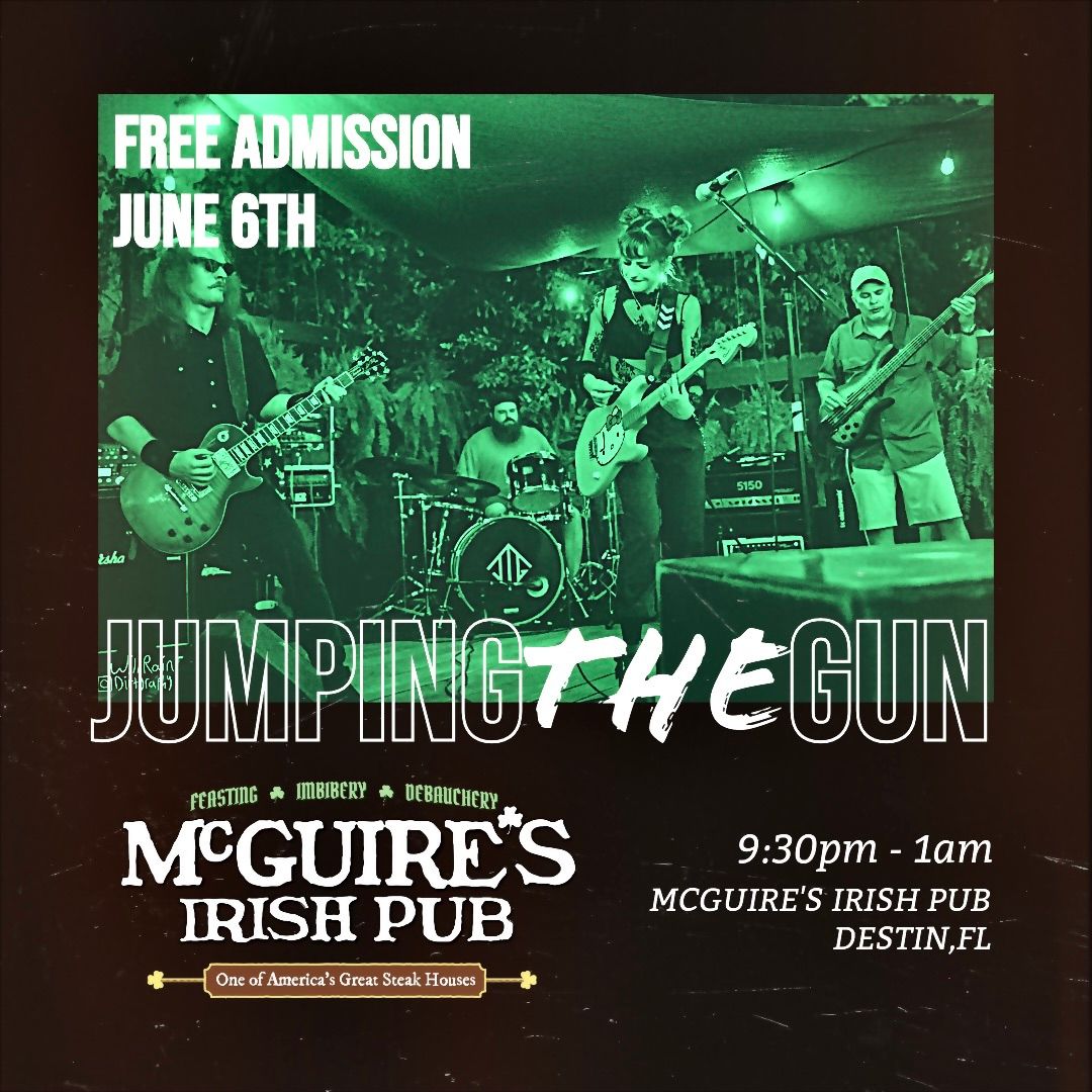Jumping the Gun at McGuire\u2019s Irish Pub of Destin