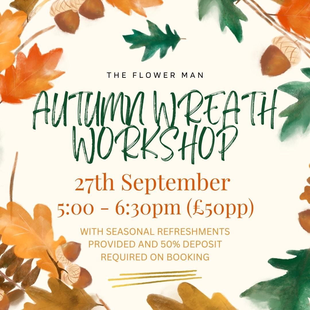 Autumn Wreath workshop