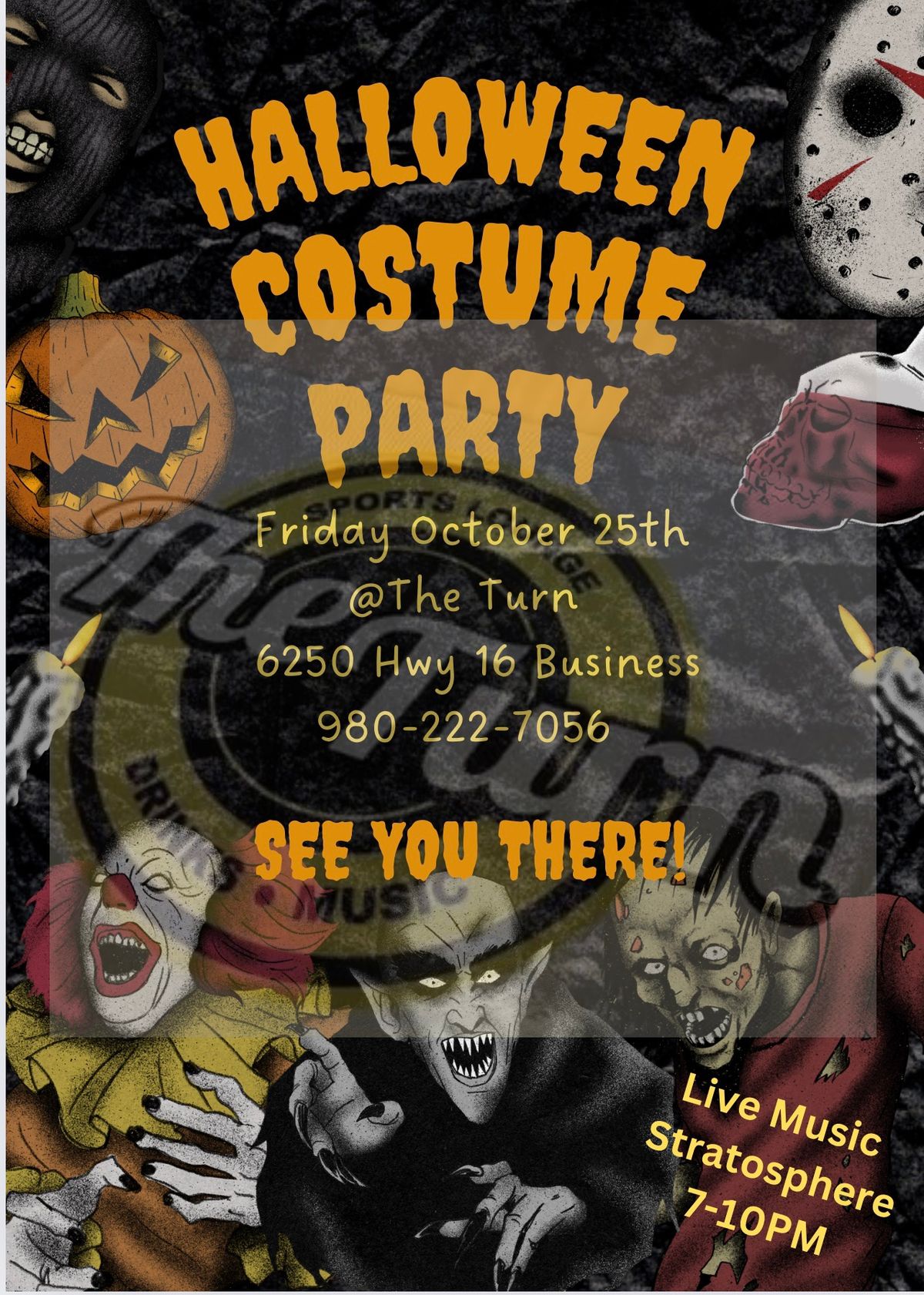 5th Annual Halloween Costume Party & Bonfire 