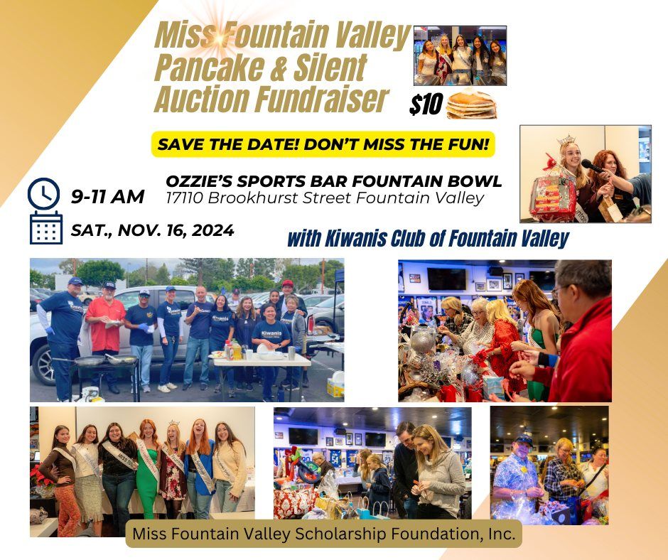 Miss Fountain Valley Breakfast & Silent Auction Fundraiser