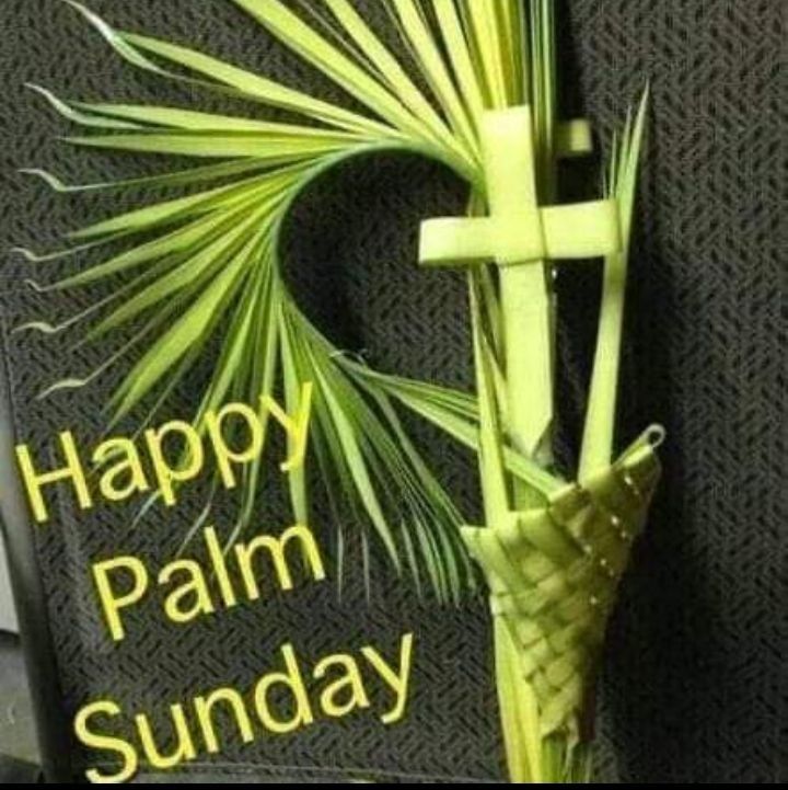 happy palm Sunday 