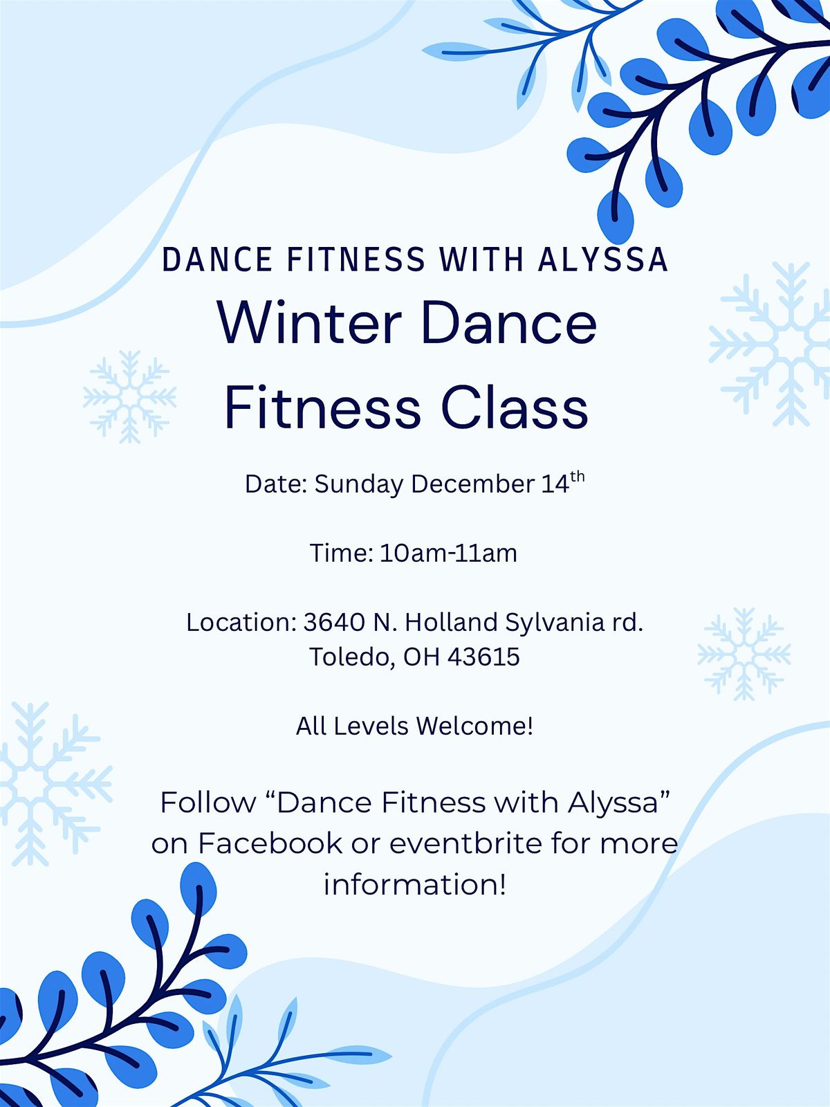 Winter Dance Fitness Class