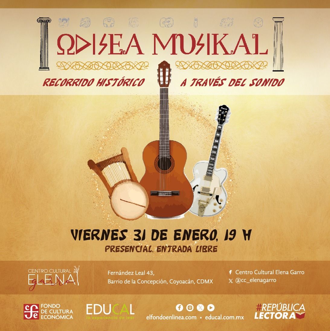 Concierto "Odisea musikal".