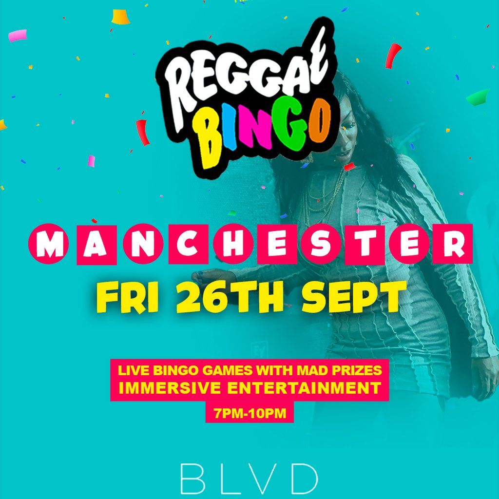Reggae Bingo - Manchester - Fri 26th September