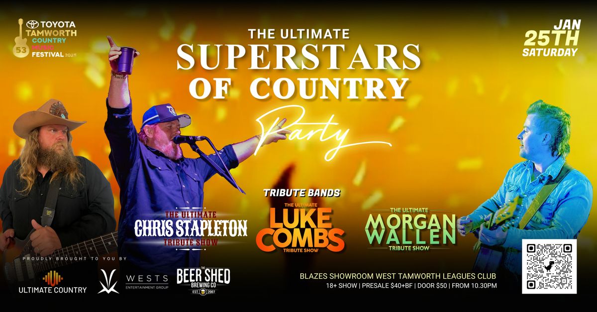 The Ultimate Superstars or Country Party - TCMF 2025