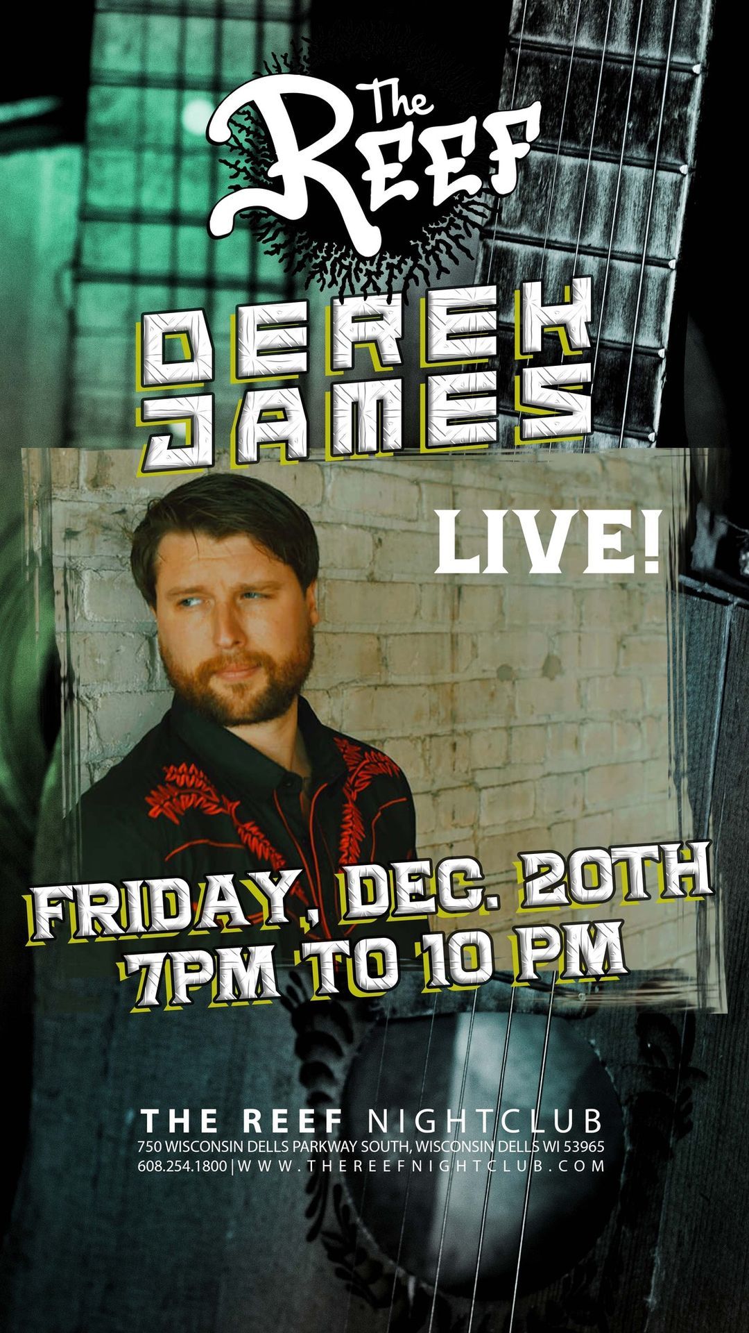 Derek James Live at The Reef