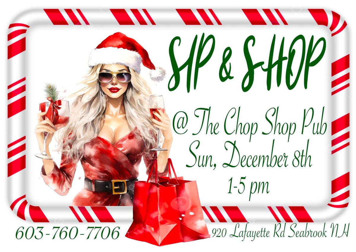 Sip & Shop at the Chop Shop