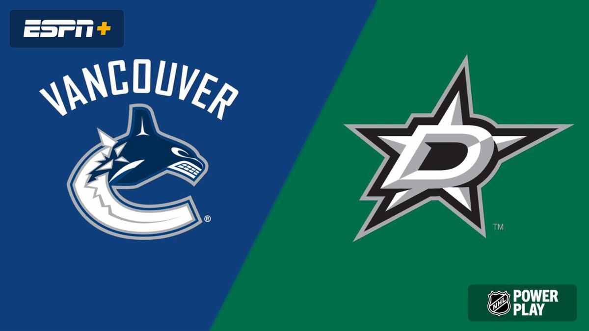 Vancouver Canucks at Dallas Stars